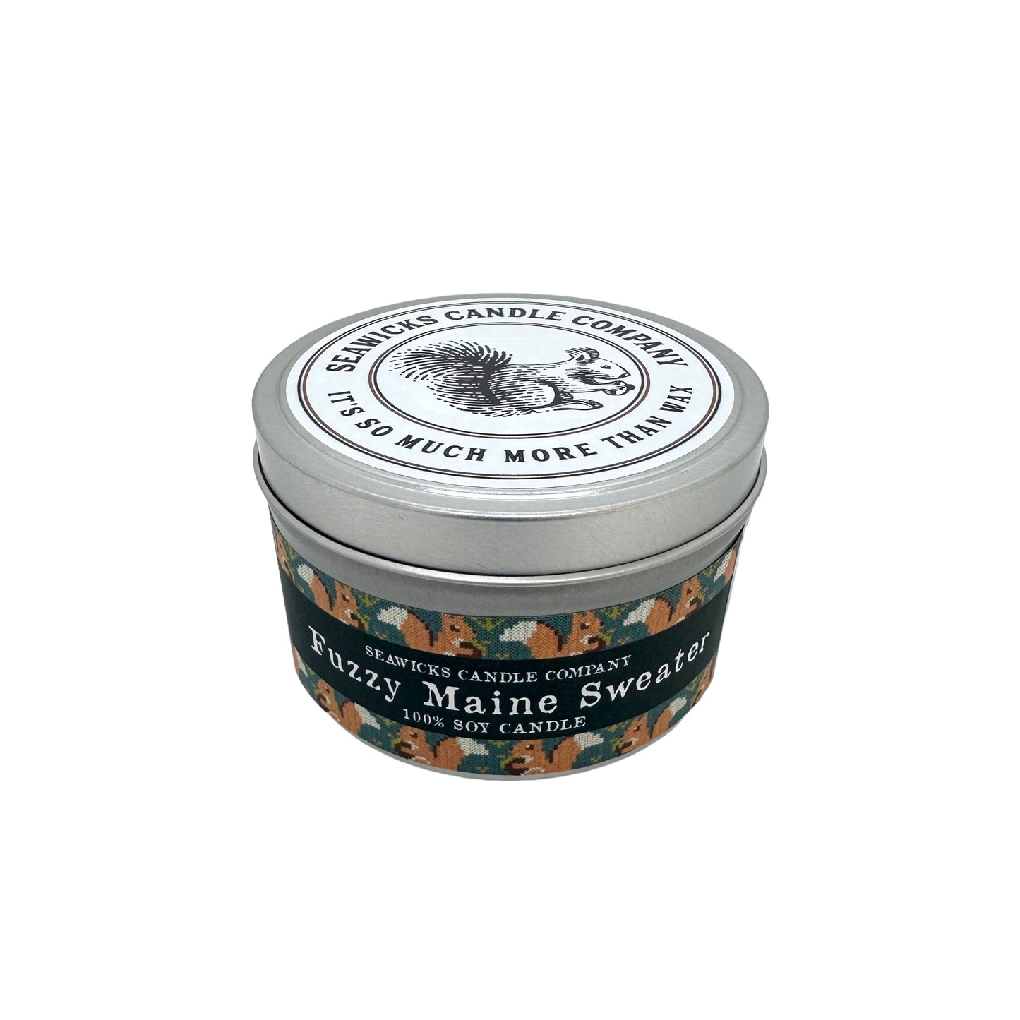 Fuzzy Maine Sweater Candle