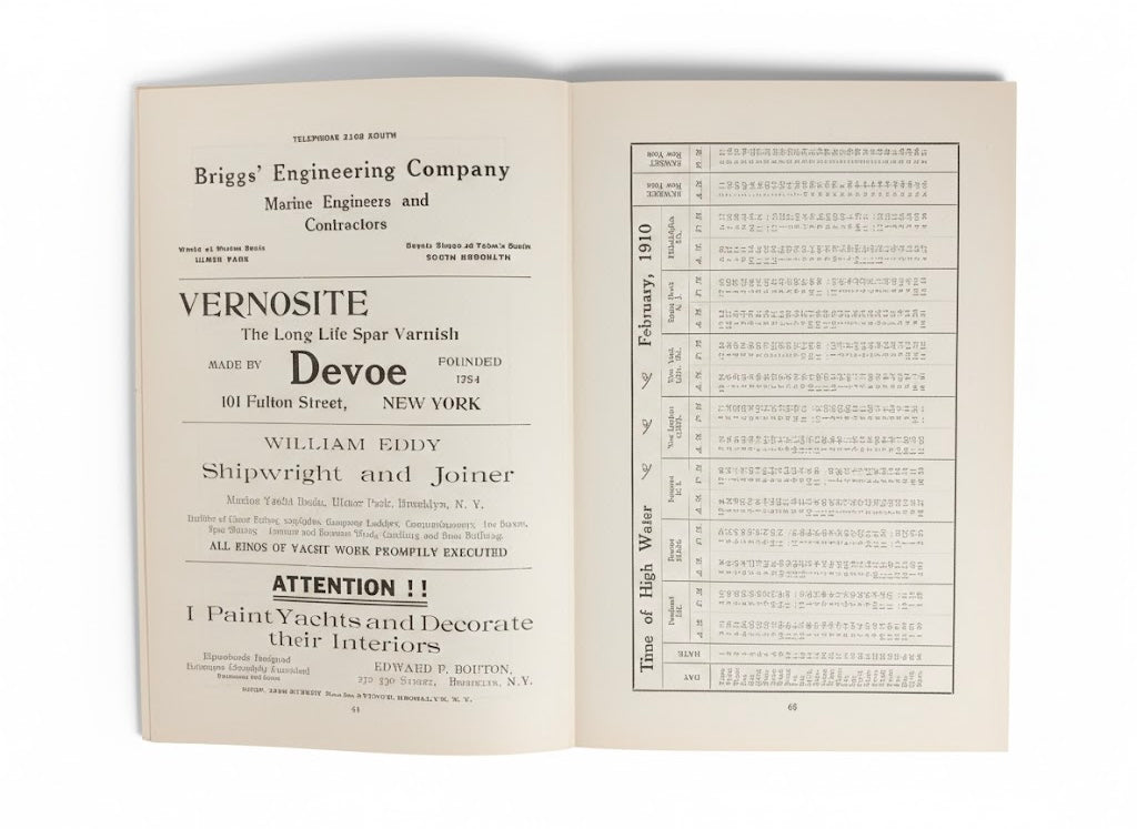 1910 "The Yachtsman's and Engineer's Guide" – Antique Maritime Technical Manual