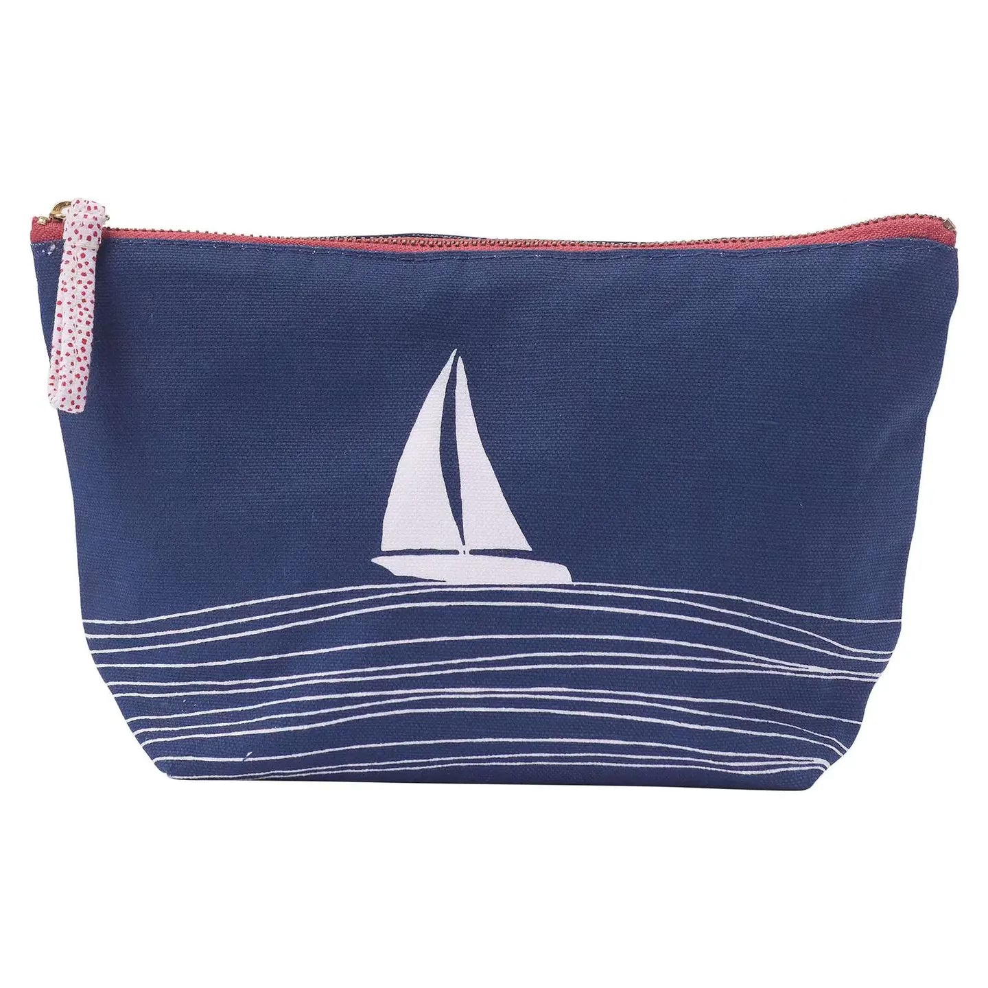 Sail Boat Zip Bag