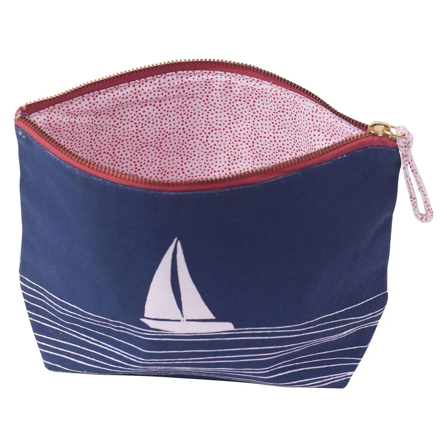 Sail Boat Zip Bag