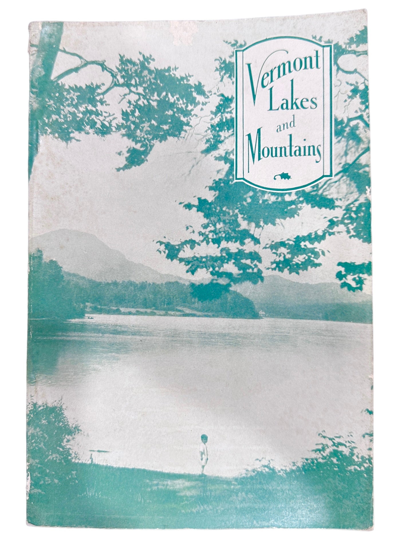 1932 Vintage "Vermont Lakes and Mountains" Booklet