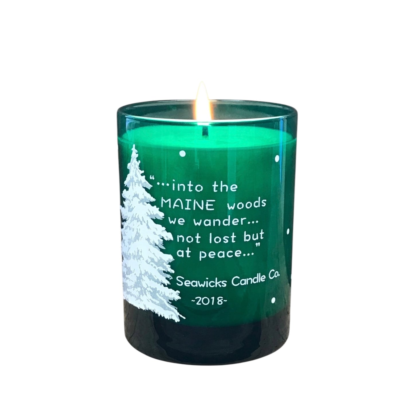 2018 LIMITED EDITION "Peace in the Maine Woods" TRAVELERS Candle