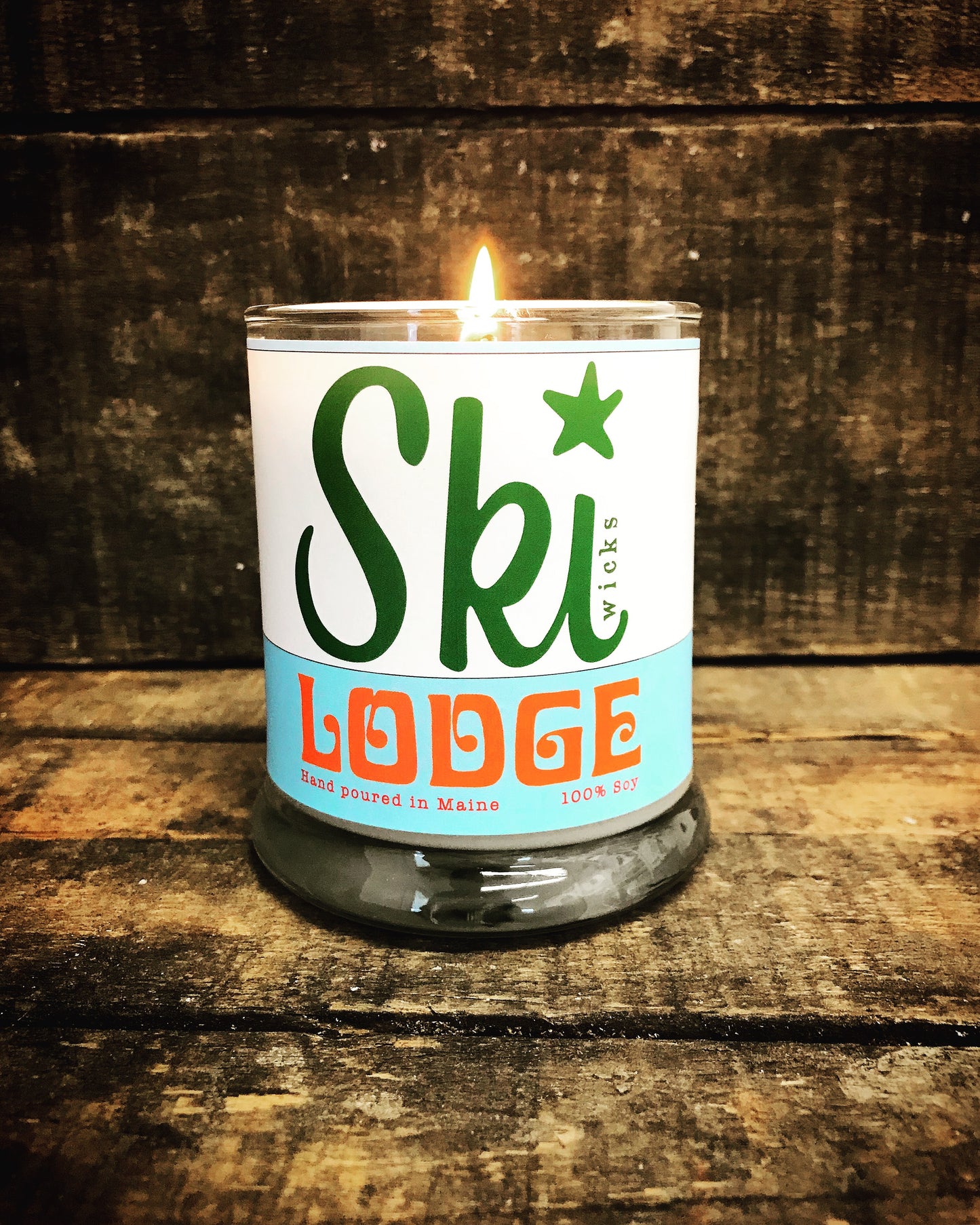 SKI WICKS “Ski Lodge” Candle