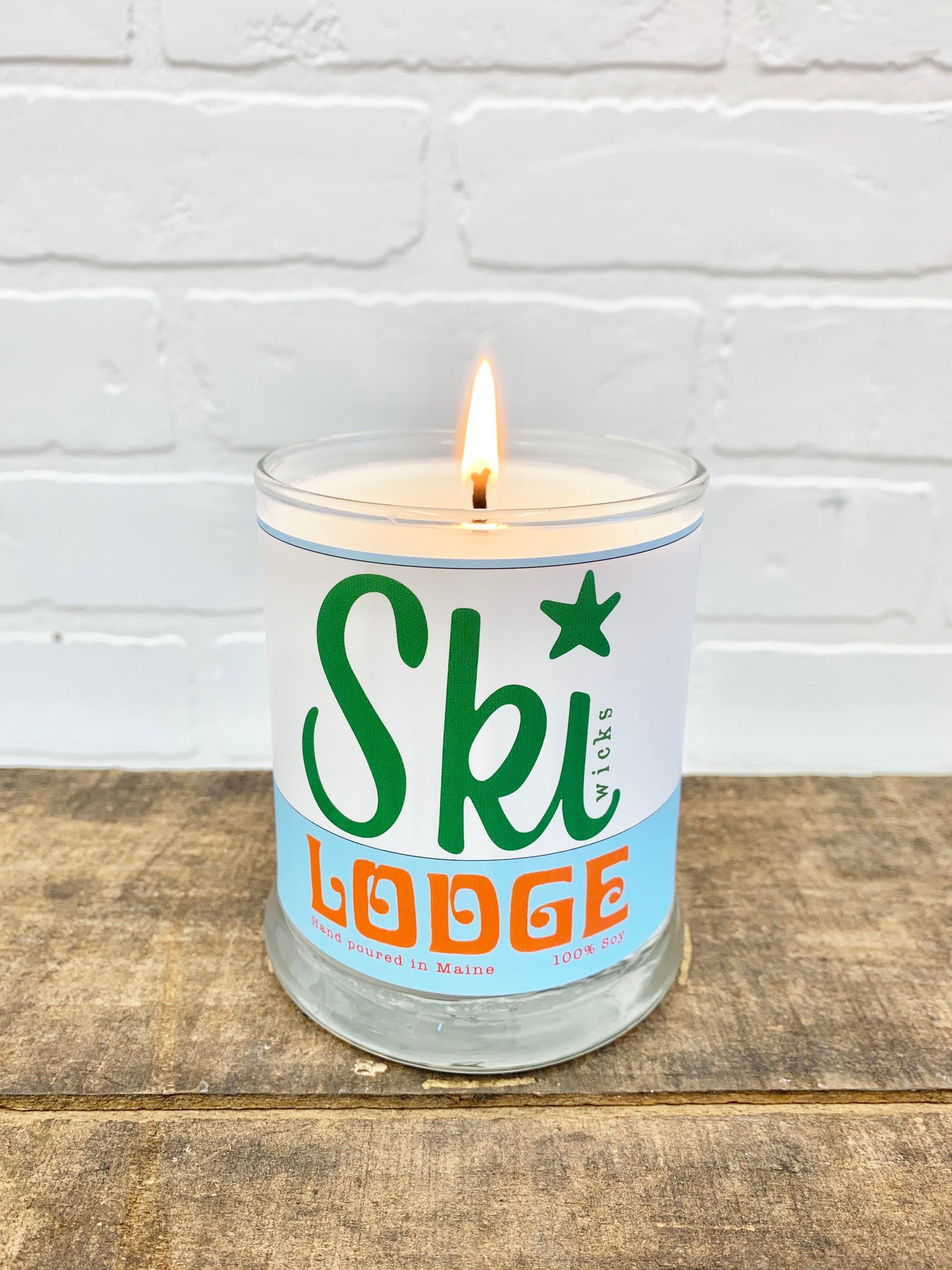 SKI WICKS “Ski Lodge” Candle