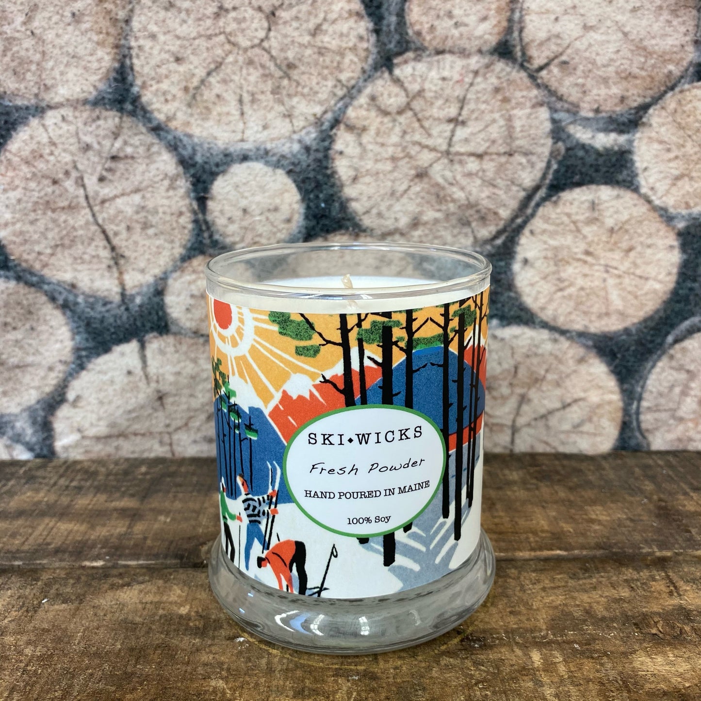 SKI WICKS "Fresh Powder" Candle