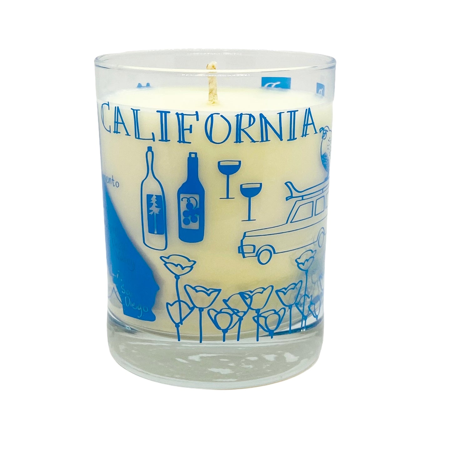 California TRAVELERS Candle