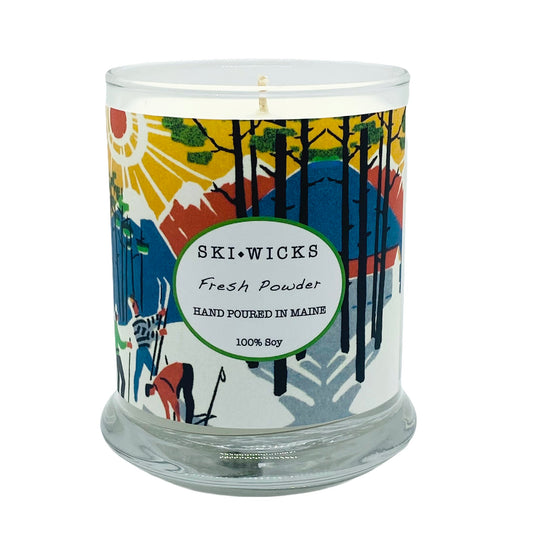SKI WICKS "Fresh Powder" Candle