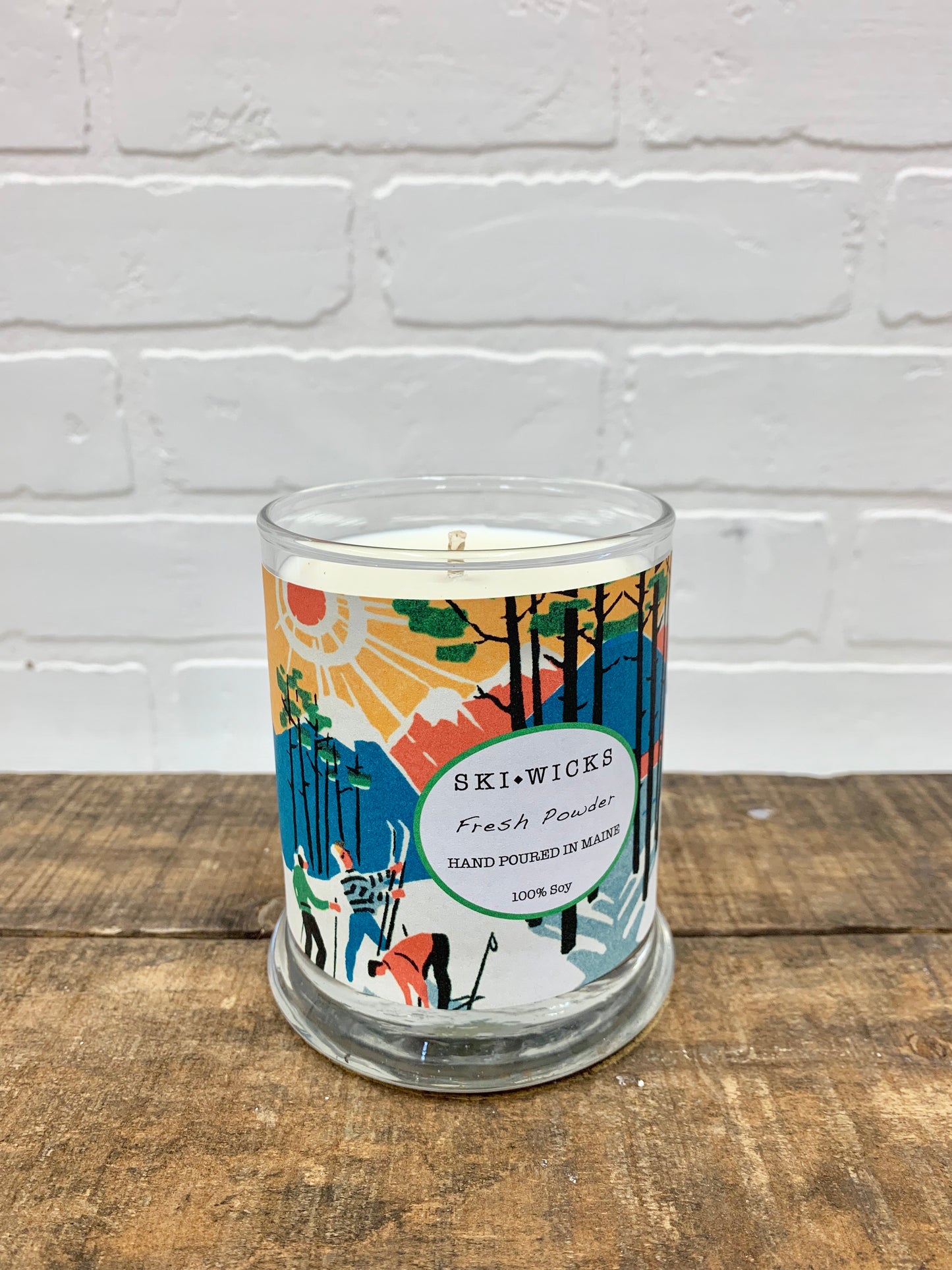 SKI WICKS "Fresh Powder" Candle