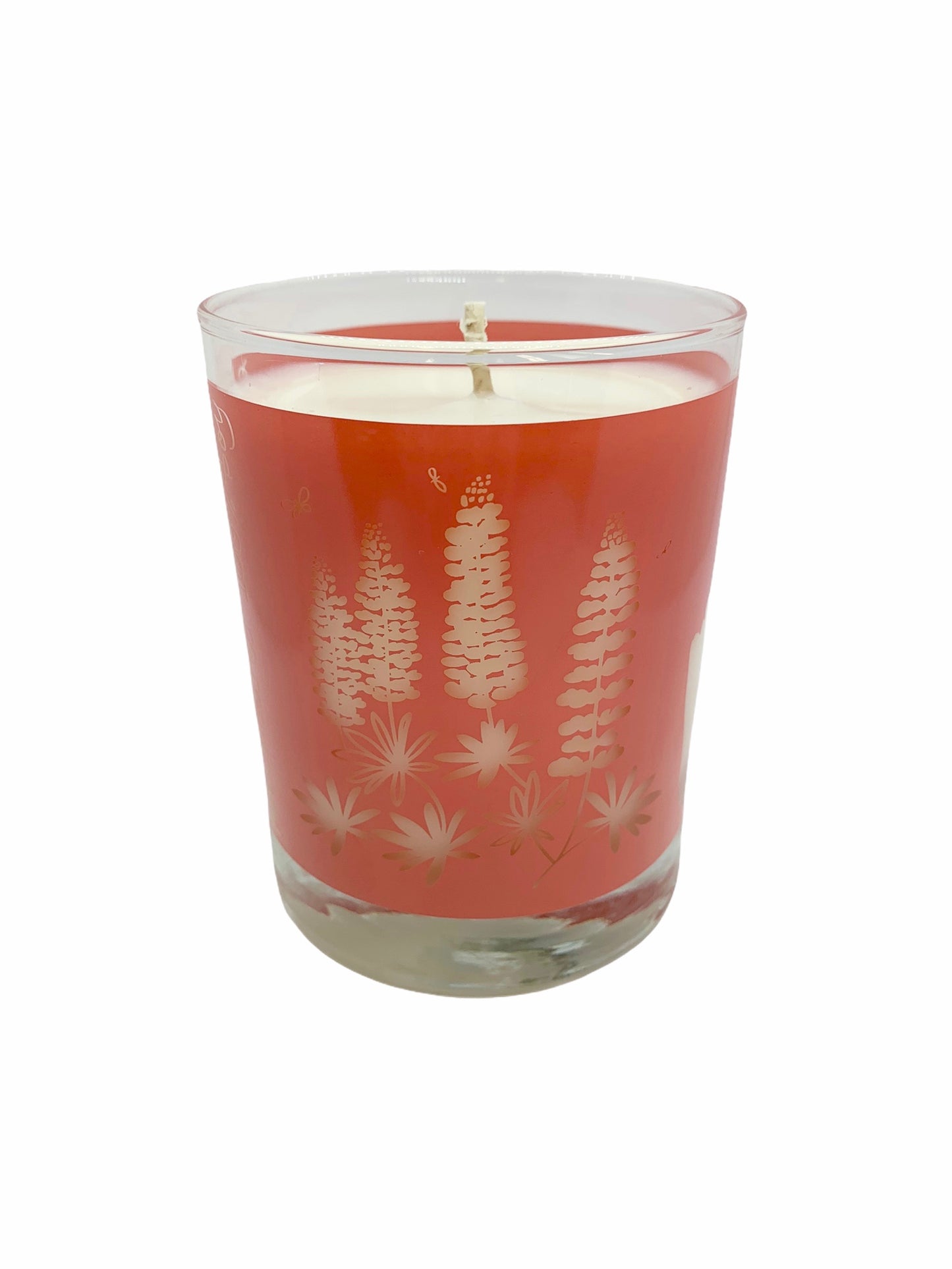 Pink Maine Lupine Travelers Candle
