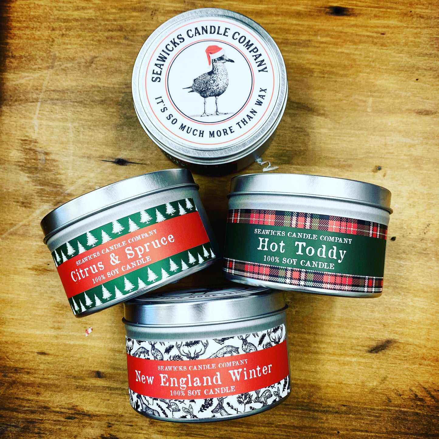 New England Winter Candle