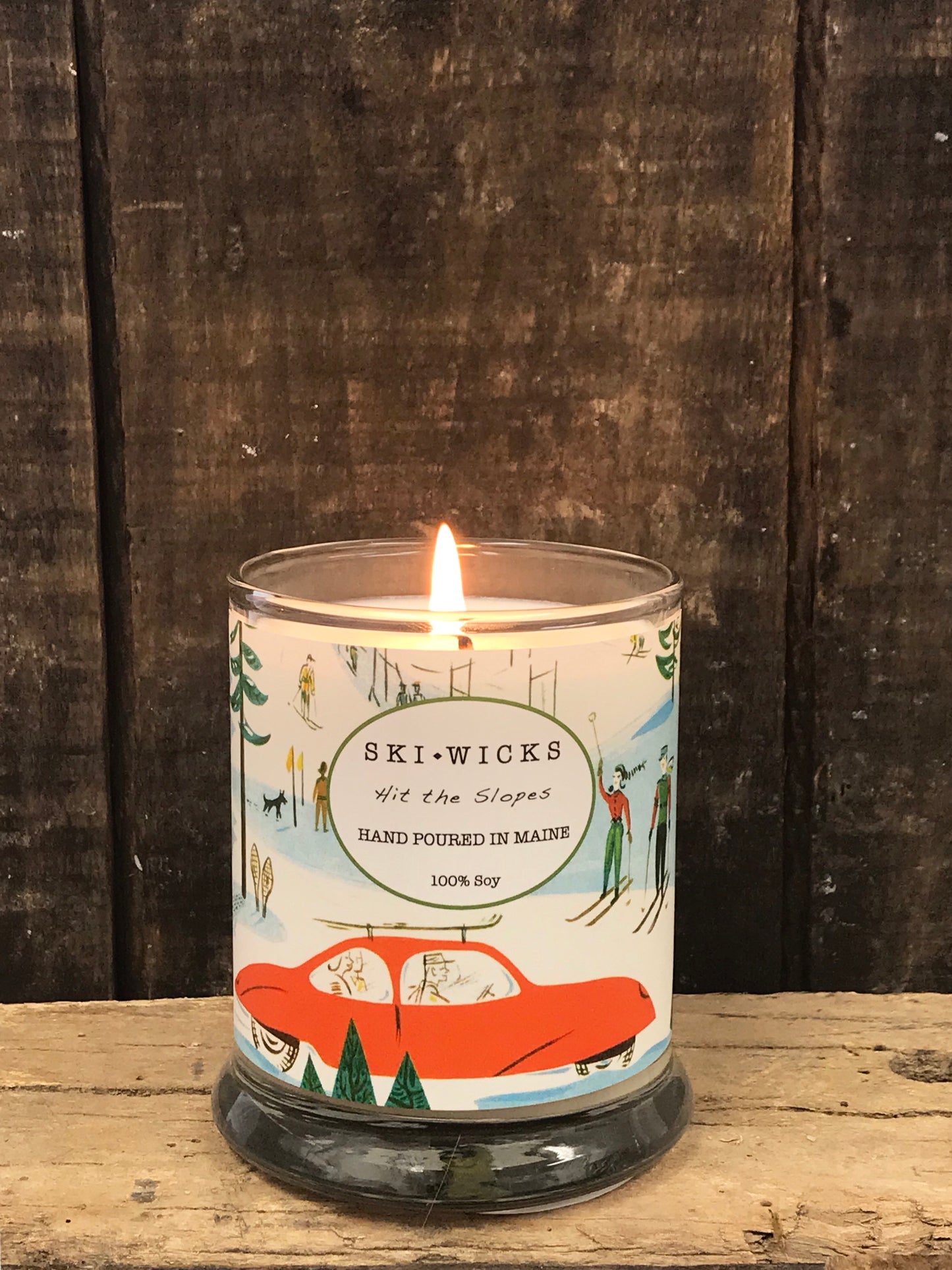 SKI WICKS "Hit the Slopes" Candle