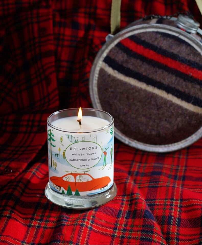 SKI WICKS "Hit the Slopes" Candle