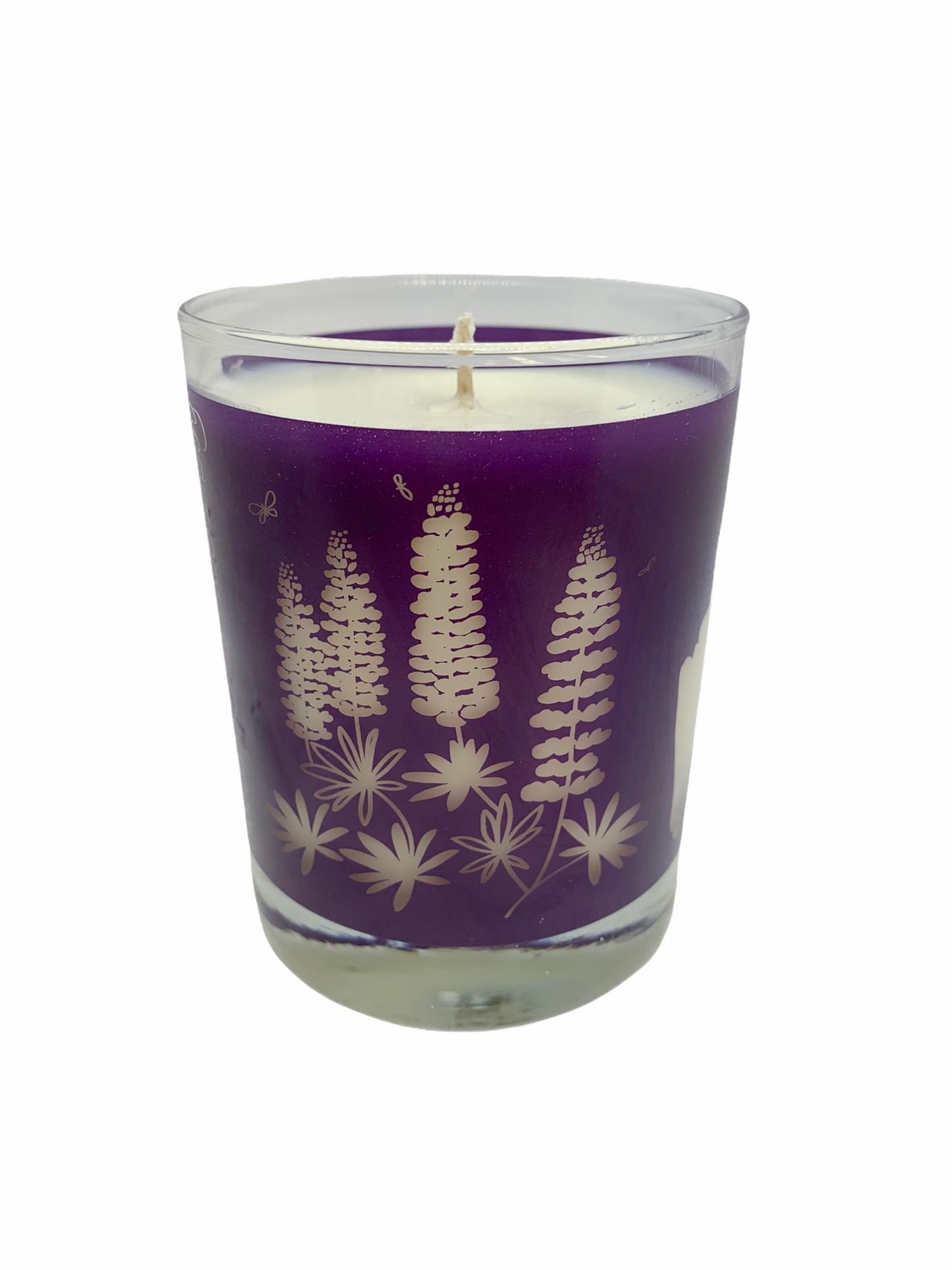 Purple Maine Lupine Travelers Candle