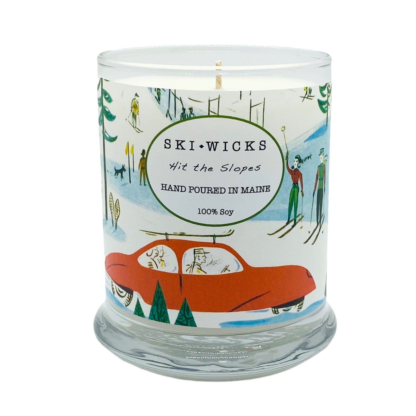 SKI WICKS "Hit the Slopes" Candle