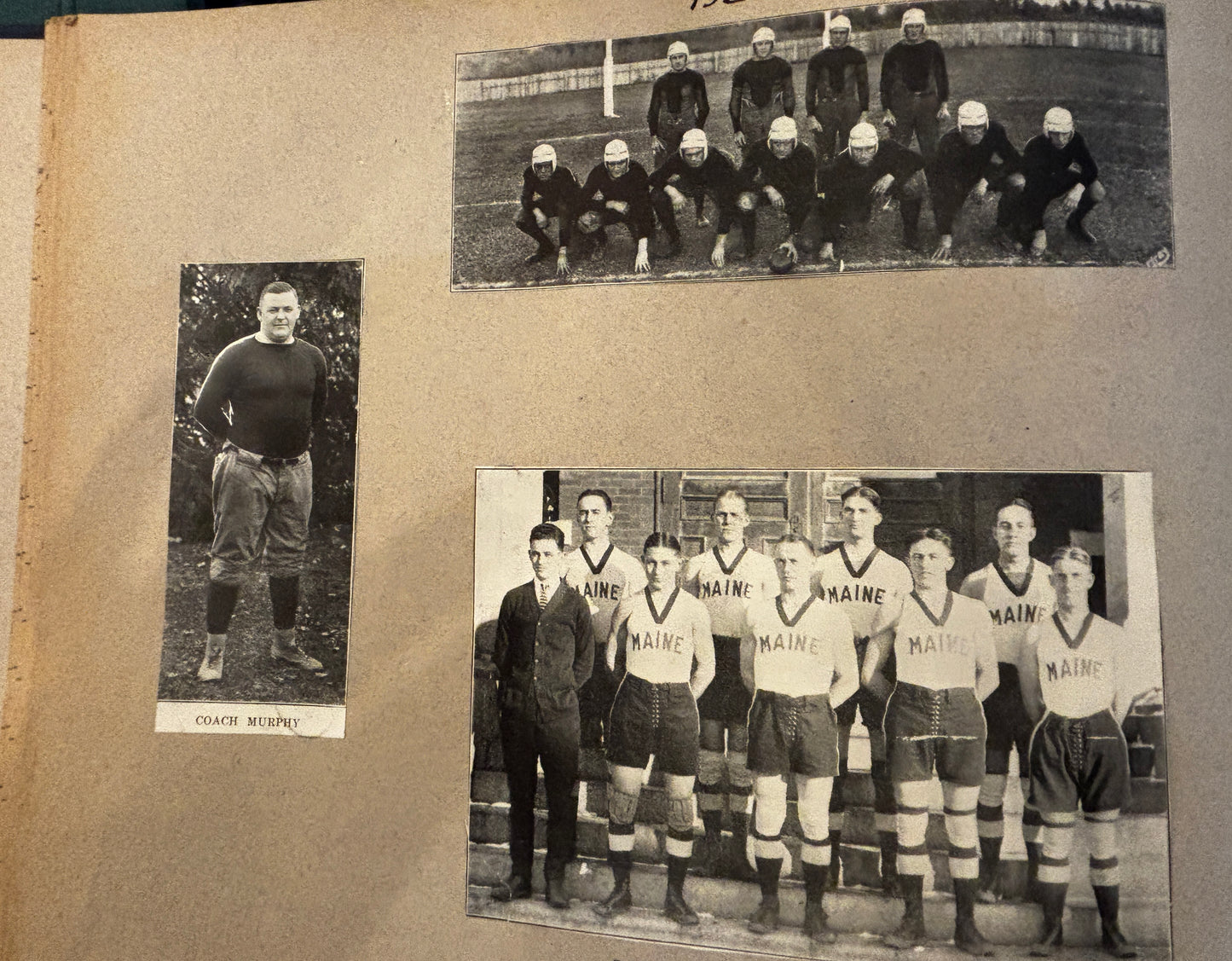 1923 UMaine "Roaring Twenties" College Scrapbook – Rare Bootleg & Sports Time Capsule!