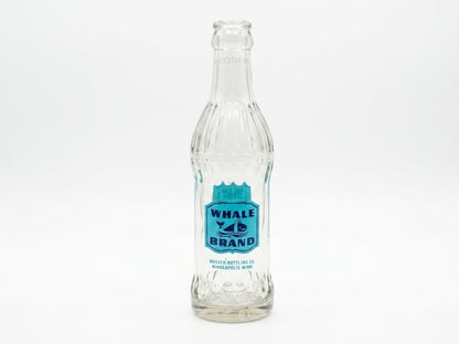 Vintage Whale Brand Soda Bottle – Masseh Bottling Co. Minneapolis MINN (6.5 oz)