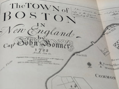 Very Rare 1894 "First Published Edition of the Hales Street-Line Survey of Boston" – John Groves Hales (1819 Survey)