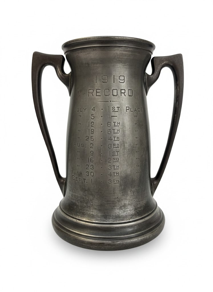 1919 Massachusetts Maritime History: Annisquam Yacht Club Championship Trophy