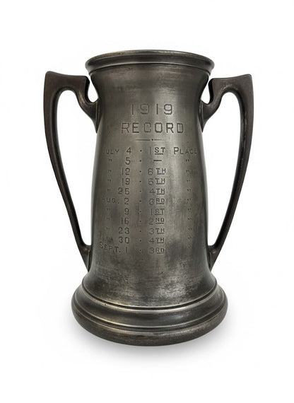 1919 Massachusetts Maritime History: Annisquam Yacht Club Championship Trophy