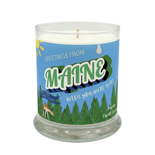 Greetings from Maine Candle