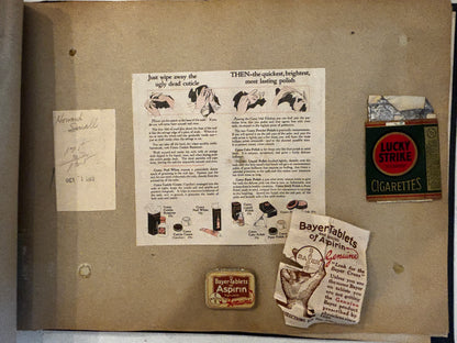1923 UMaine "Roaring Twenties" College Scrapbook – Rare Bootleg & Sports Time Capsule!