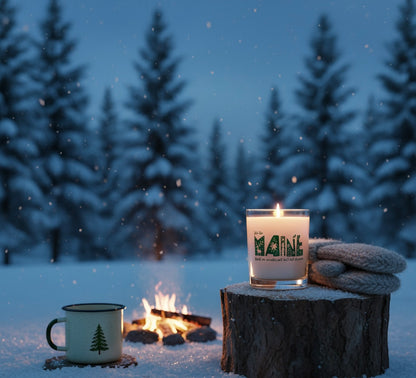 'Peace in the Maine Woods' Candle