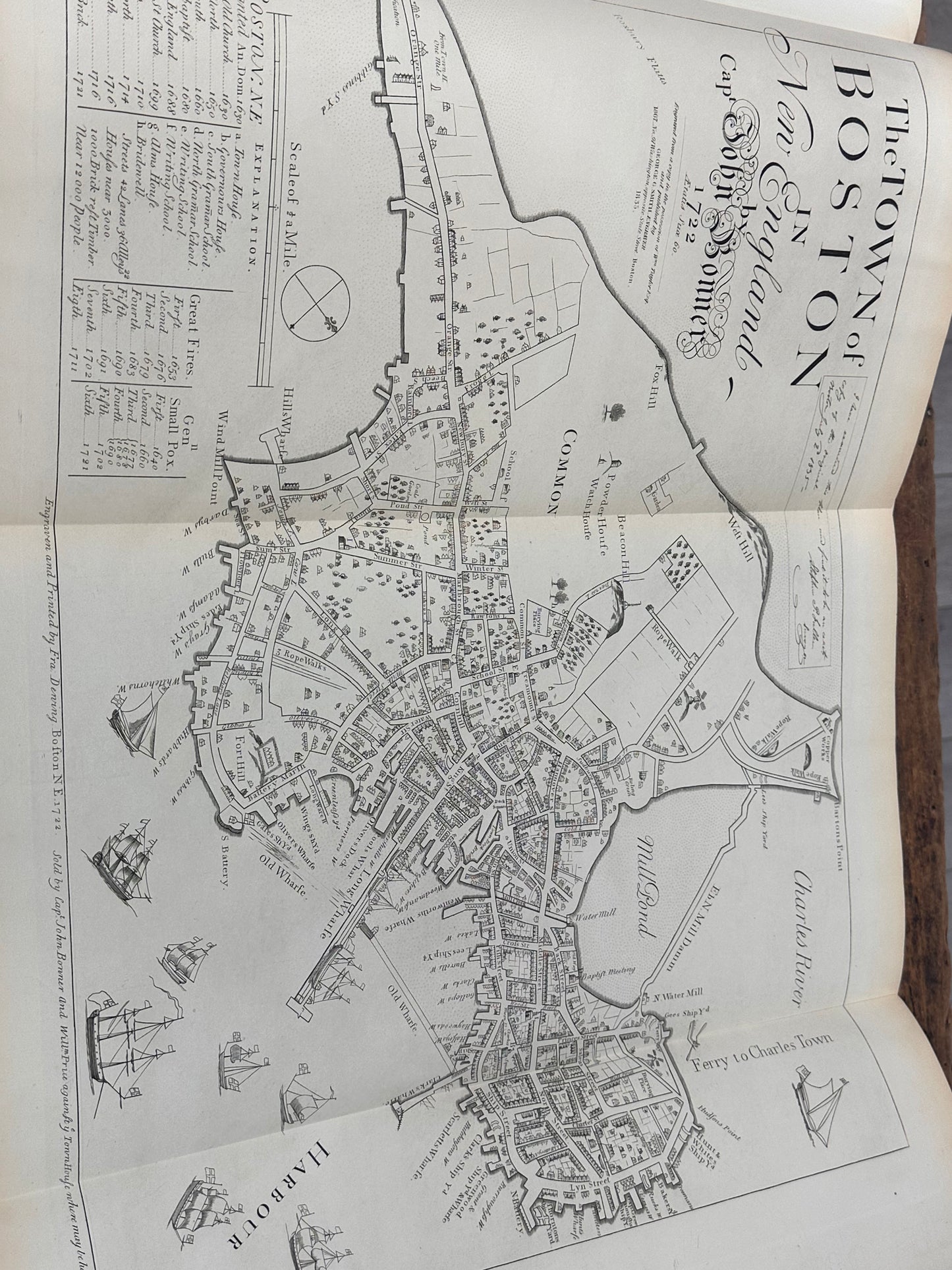 Very Rare 1894 "First Published Edition of the Hales Street-Line Survey of Boston" – John Groves Hales (1819 Survey)