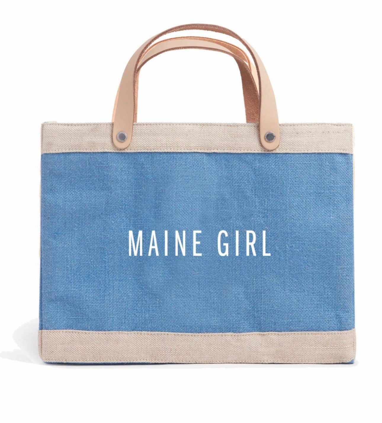 ‘Maine Girl’ Petite Market Tote Parisian Blue