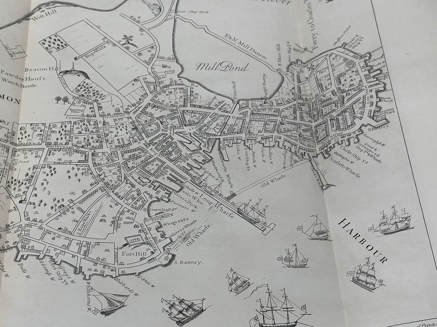 Very Rare 1894 "First Published Edition of the Hales Street-Line Survey of Boston" – John Groves Hales (1819 Survey)