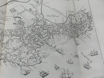 Very Rare 1894 "First Published Edition of the Hales Street-Line Survey of Boston" – John Groves Hales (1819 Survey)