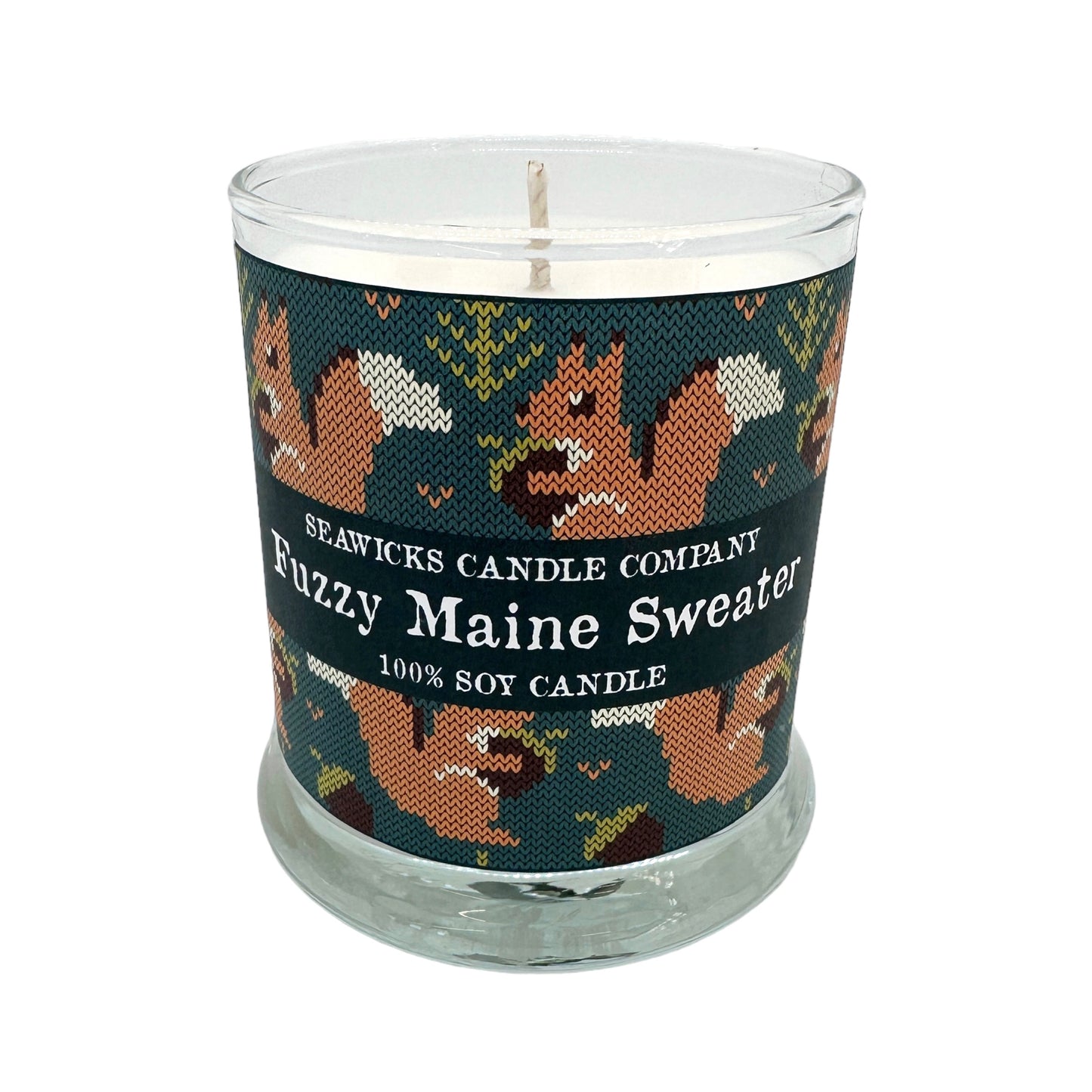 Fuzzy Maine Sweater Candle