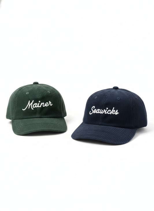 Corduroy Baseball Hat