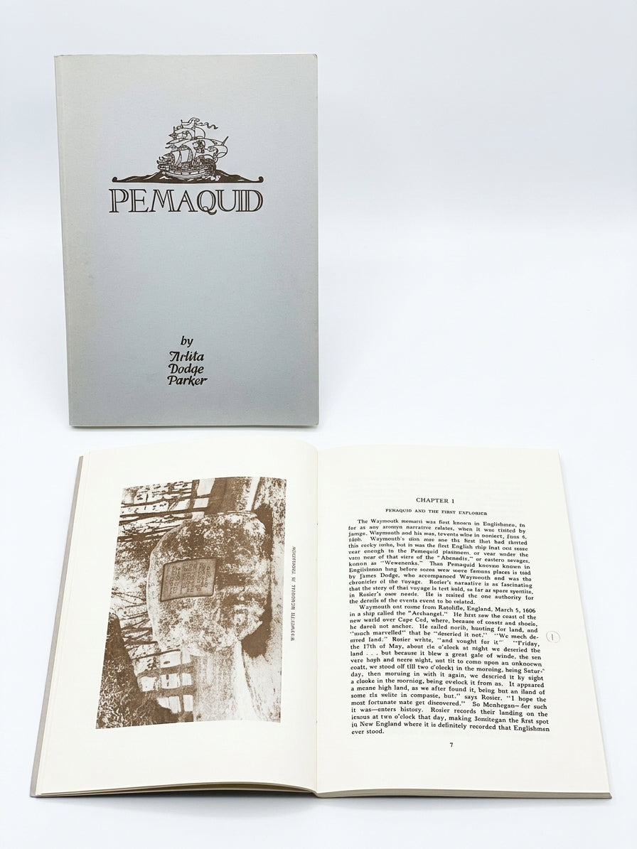 Pemaquid by Arlita Dodge Parker - 2004 Reprint of 1925 Classic Maine History Book