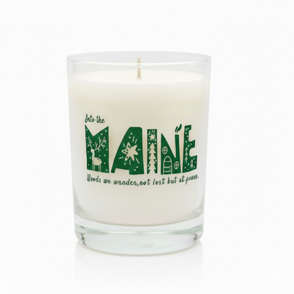 'Peace in the Maine Woods' Candle