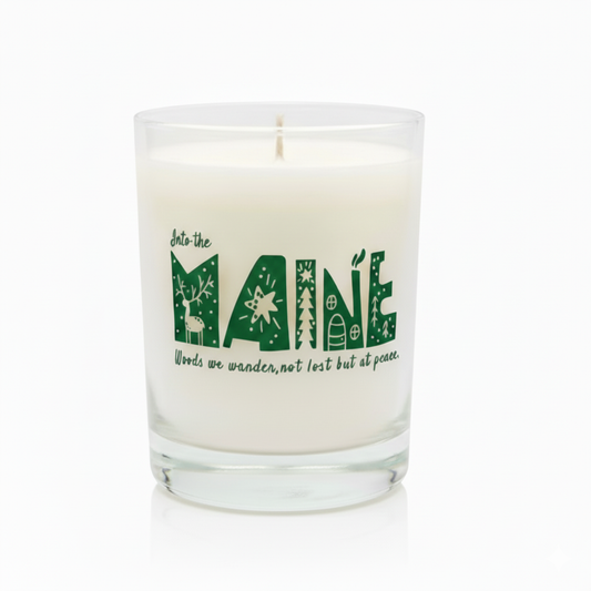 'Peace in the Maine Woods' Candle