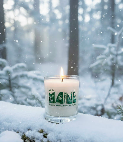 'Peace in the Maine Woods' Candle