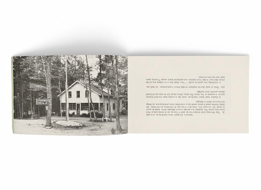 Vintage 1930s-40s Maine Idyll Motor Court Brochure – Freeport, ME