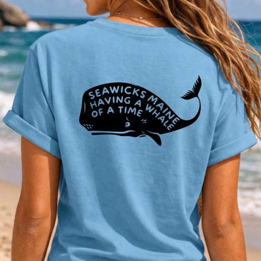 Having a Whale of a Time Tee 🐋✨