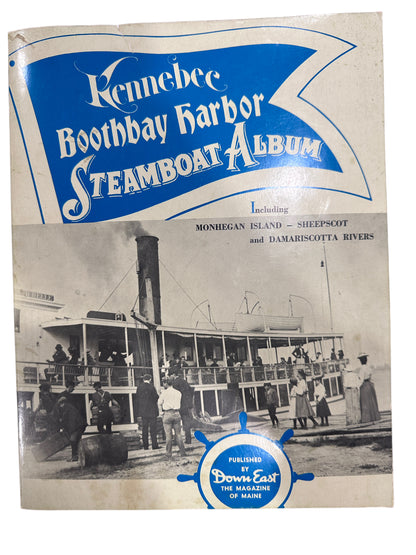 1971 Vintage Kennebec Steamboat Album of Boothbay Harbor