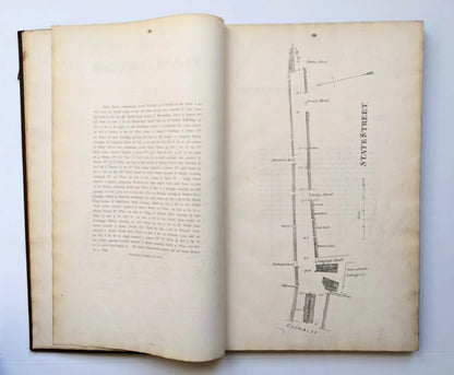 Very Rare 1894 "First Published Edition of the Hales Street-Line Survey of Boston" – John Groves Hales (1819 Survey)