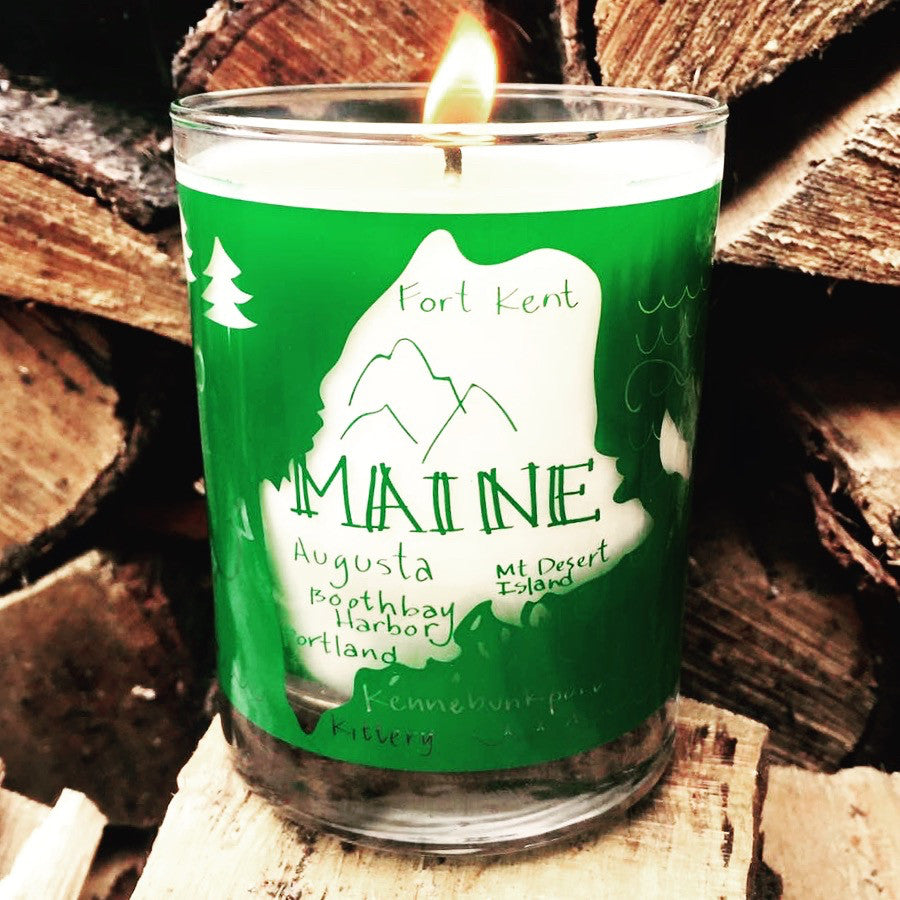 Maine TRAVELERS Candle