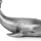 Vintage Style Pewter Whale Bottle Opener
