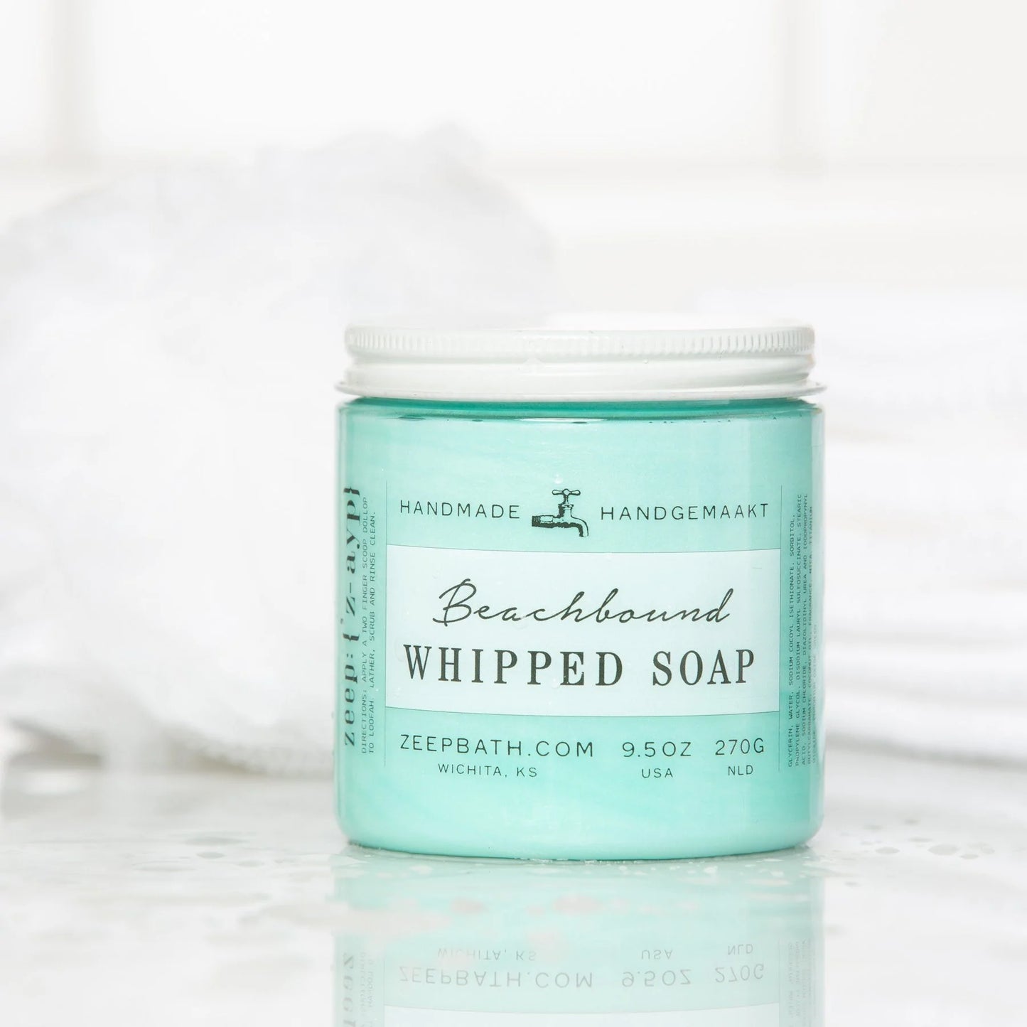 ZEEP BEACHBOUND whipped soap