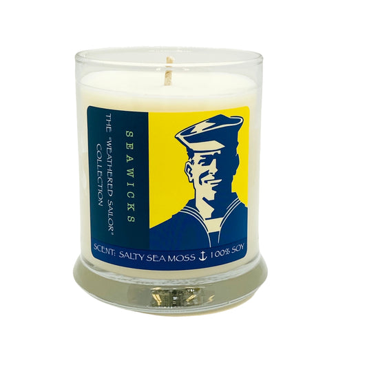 The Weathered Sailor Salty Sea Moss Candle