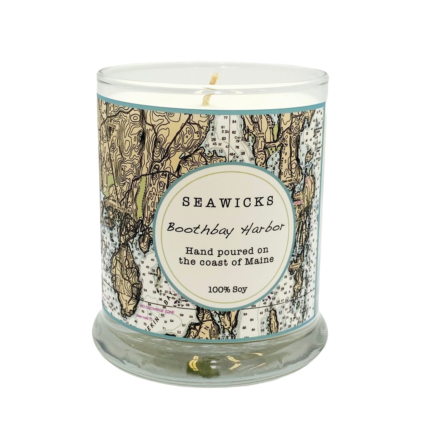 Boothbay Harbor Chart Candle